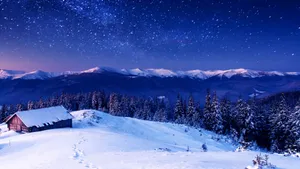 Ski The Perfect Powder At This Ski Mountain Wallpaper