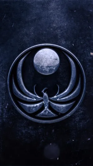 Skyrim Iphone Emblem Wallpaper