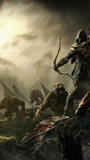 Skyrim Iphone Monsters Wallpaper