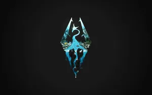 Skyrim: The Elder Scrolls V Dragonborn Icon Wallpaper