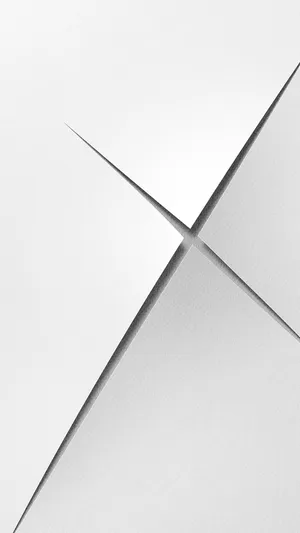 Slashed White Screen Wallpaper