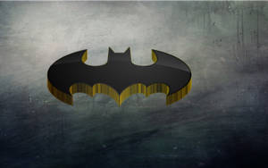 Sleek 3d Batman Logo Wallpaper