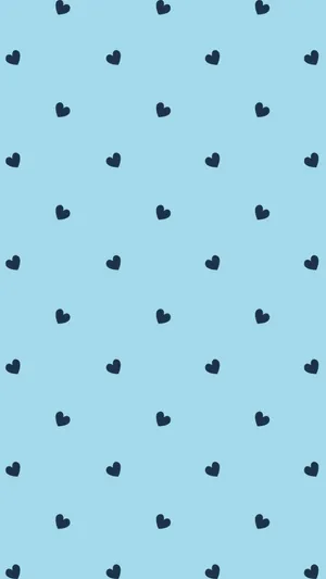 Sleek Blue Smartphone Wallpaper