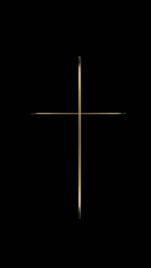Sleek Cross Phone Screen Theme Wallpaper
