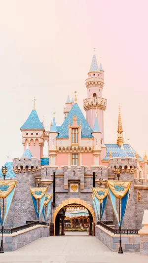 Sleeping Beauty Castle Cute Disney Wallpaper