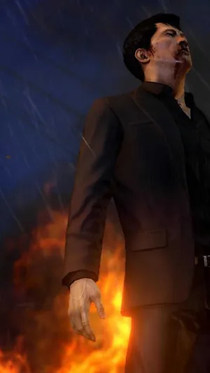 Sleeping Dogs Man In Suit Wallpaper