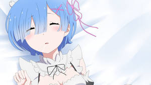 Sleeping Maid Rem Wallpaper