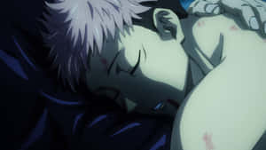 Sleeping & Tired Itadori Yuji Wallpaper