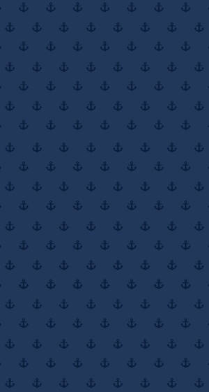 Small Anchor Aesthetic Dark Blue Hd Wallpaper