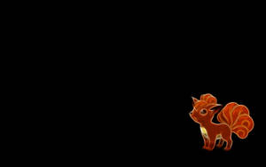 Small Glowing Vulpix Wallpaper