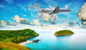 Small Plane Beautiful Nature Wallpaper