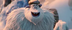 Smallfoot Migo With Stone Helmet Wallpaper