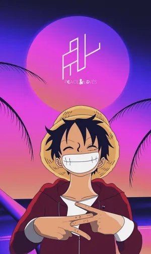 Smile Of One Piece Luffy Phone Wallpaper