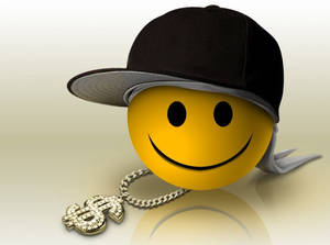 Smiley Face Thug Life Wallpaper