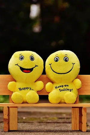 Smiley Stuffed Toys Iphone 4s Wallpaper