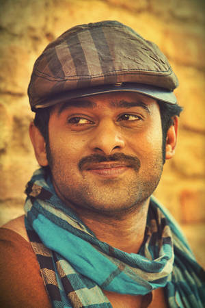 Smiling Prabhas Mirchi Wallpaper