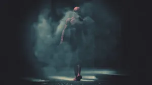 Smoke Effect Spider Man Wallpaper