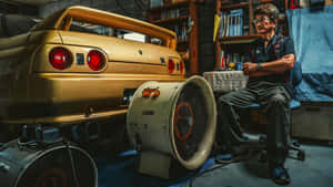 Smokey Nagata Skyline Dyno Test Wallpaper