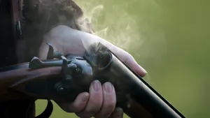 Smoking Gun Barrel Wallpaper