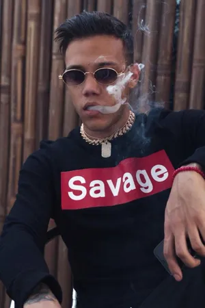 Smoking Jhay Cortez Savage Wallpaper