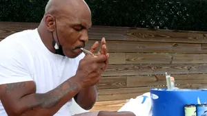 Smoking Mike Tyson Wallpaper