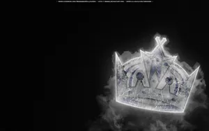 Smoky Black King Crown Wallpaper