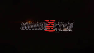 Snake Eyes G.i. Joe Origins Poster Wallpaper