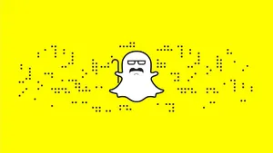 Snapchat Ghost Vector Wallpaper