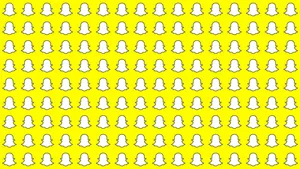 Snapchat Pattern Yellow Aesthetic Wallpaper