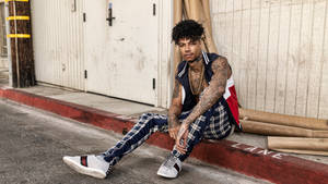 Snappy Rapper Blueface Wallpaper