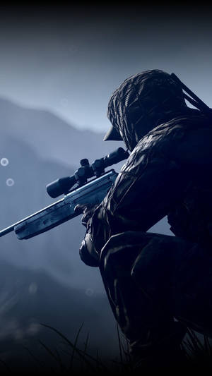 Sniper Night Assassin Wallpaper