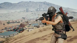 Sniper_ Overwatch_ Desert_ Terrain Wallpaper