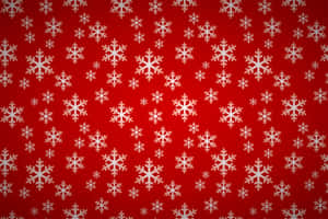 Snowflakes Christmas Pattern Wallpaper
