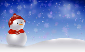 Snowman Miniature Wallpaper