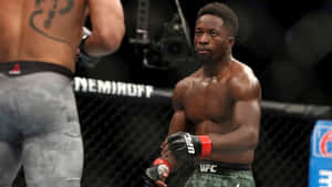 Sodiq Yusuff Eyeing Opponent Wallpaper