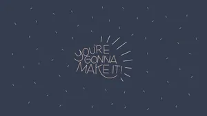 Soft Aesthetic Motivational Quote Computer Wallpaper