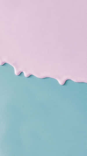 Soft And Peaceful Pastel Blue And Pink Wallpaper Wallpaper