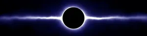 Solar Eclipse Dark Triple Monitor Wallpaper