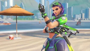 Sombra Ready To Uncover The Truth In Overwatch Wallpaper