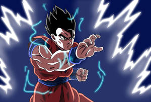 Son Gohan Preparing Attack Wallpaper