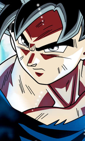 Son Goku Close Up Dragon Ball Super Iphone Wallpaper