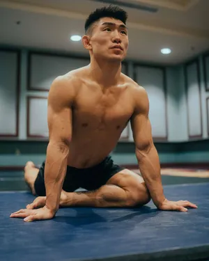 Song Yadong Pigeon Pose Wallpaper