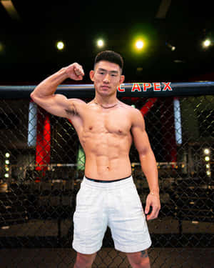 Song Yadong Pre Fight Portrait Wallpaper