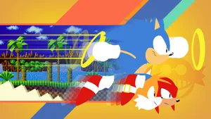 Sonic The Hedgehog And Sonic The Hedgehog Wallpaper