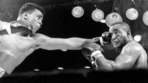 Sonny Liston Getting Hit Wallpaper