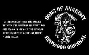 Sons Of Anarchy Redwood Original Outlaw Wallpaper
