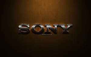 Sony Logo Orange Gradient Wallpaper