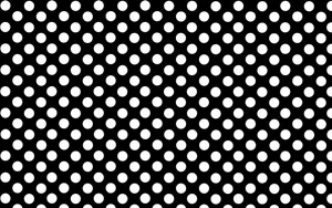 Sophisticated Black Polka Dot Wallpaper Wallpaper
