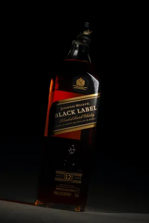 Sophisticated Johnnie Walker Bottle Wallpaper