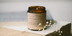 Soy Candle Aesthetic Pinterest Laptop Wallpaper